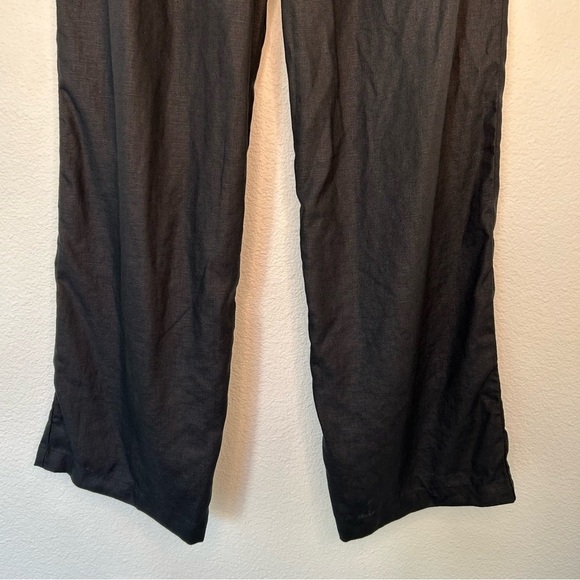 Reformation 100% linen pants black 10P - Picture 6 of 16